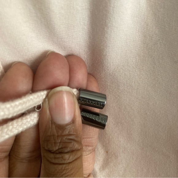 Burberry Brit pale pink hoodie. Size Large - Picture 5 of 8